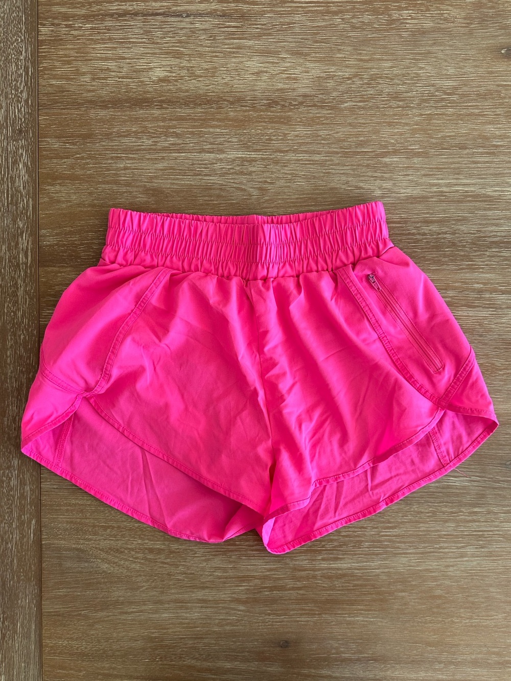 Women's Hot Pink Athletic Shorts